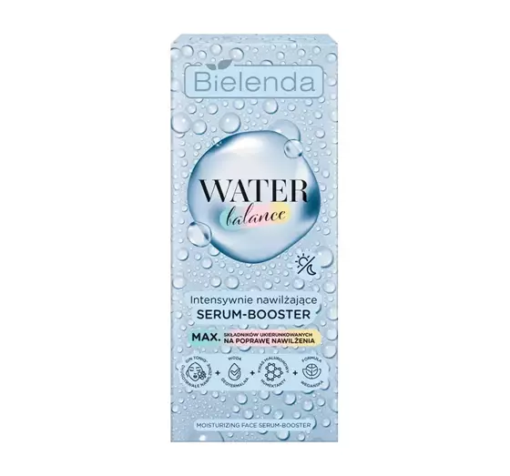 BIELENDA WATER BALANCE ІНТЕНСИВНО ЗВОЛОЖУЮЧА СИРОВАТКА ДЛЯ ОБЛИЧЧЯ 30Г