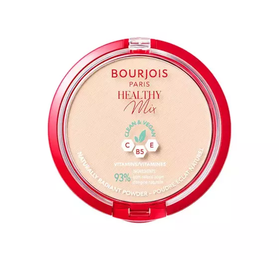 BOURJOIS HEALTHY MIX CLEAN МАТУЮЧА ПУДРА ДЛЯ ОБЛИЧЧЯ 01 IVORY10Г