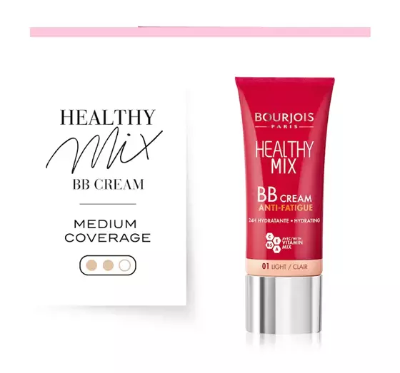 BOURJOIS HEALTHY MIX ЛЕГКИЙ КРЕМ BB 01 LIGHT 30МЛ