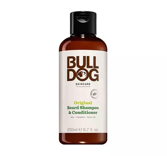 BULLDOG ORIGINAL BEARD SHAMPOO & CONDITIONER ШАМПУНЬ ДЛЯ БОРОДИ 200МЛ