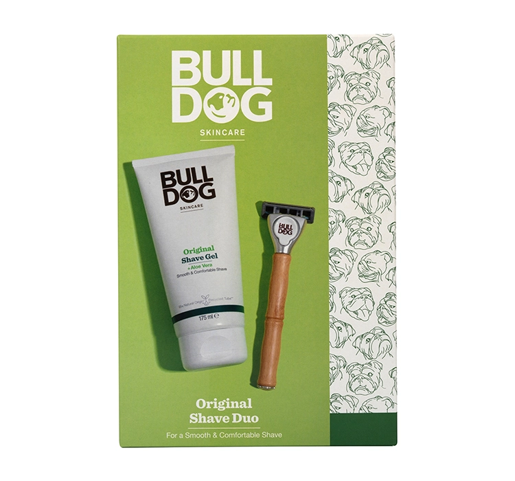 BULLDOG ORIGINAL SHAVE DUO SET НАБІР КОСМЕТИКИ ДЛЯ БРИТТЯ ДЛЯ ЧОЛОВІКІВ