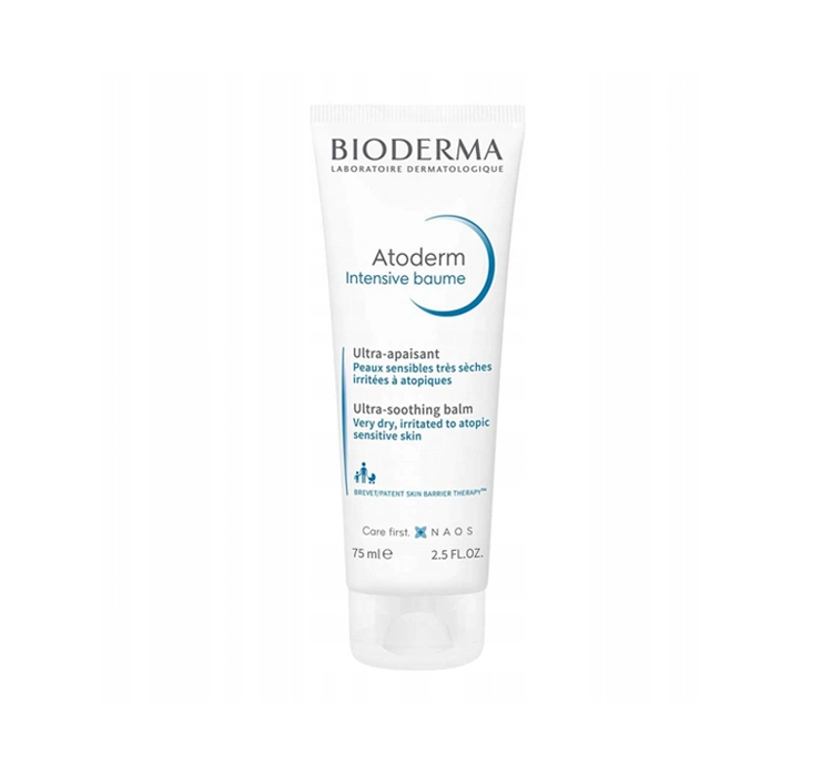 Bioderma Atoderm ультразаспокійливий пом'якшувальний бальзам для дуже сухої та атопічної шкіри 75 мл