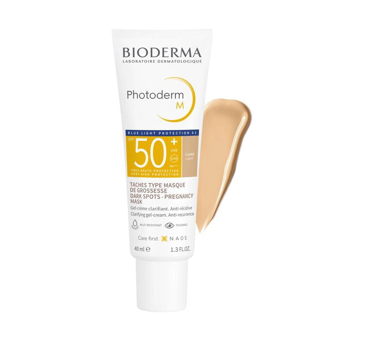 Bioderma Photoderm M захисний крем для вирівнювання кольору SPF50+ Light 40мл