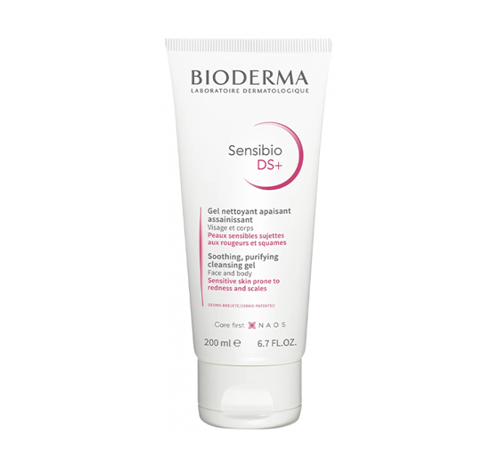 Bioderma Sensibio DS+ gel moussant делікатний очищаючий гель 200 мл