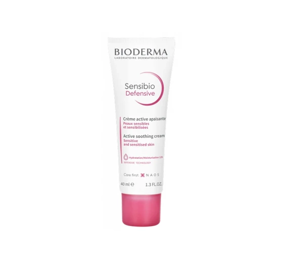 Bioderma Sensibio Defensive заспокійливий крем для зміцнення природного захисту шкіри 40 мл