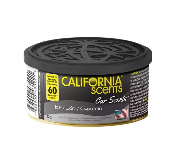 CALIFORNIA SCENTS АРОМАТ ДЛЯ АВТОМОБІЛЯ CALIFORNIA ICE 42Г