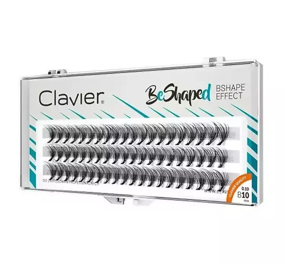 CLAVIER BESHAPED MIX ПУЧКИ НАКЛАДНИХ ВІЙ 10 MM ФОРМА B