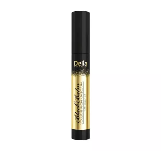 DELIA COSMETICS MASKARA VOLUME RICH BLACK BALM ТУШ ДЛЯ ВІЙ 14МЛ