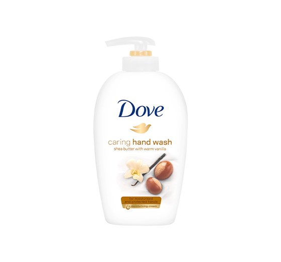 DOVE РІДКЕ МИЛО SHEA BUTTER & WARM VANILLA 250МЛ