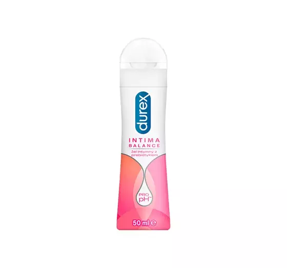 DUREX INTIMA BALANCE ІНТИМНИЙ ГЕЛЬ-ЗМАЗКА З ПРЕБІОТИКОМ 50МЛ