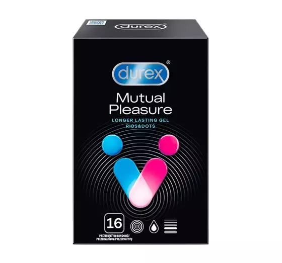 DUREX PERFORMAX INTENSE ПРЕЗЕРВАТИВИ 16 ШТУК