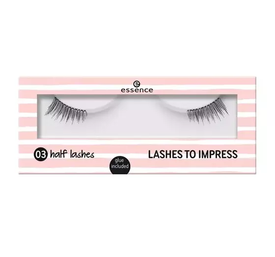 ESSENCE LASHES TO IMPRESS НАКЛАДНІ ВІЇ 03 HALF LASHES