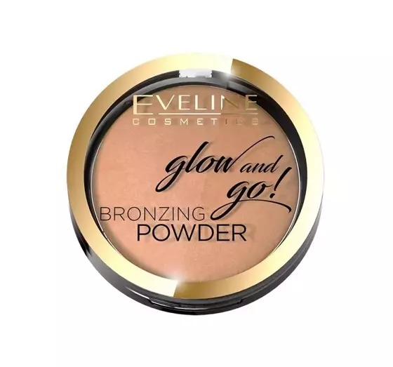 EVELINE GLOW&GO BRONZING POWDER БРОНЗУЮЧА ЗАПЕЧЕНА ПУДРА JAMAICA BAY 02 8,5Г