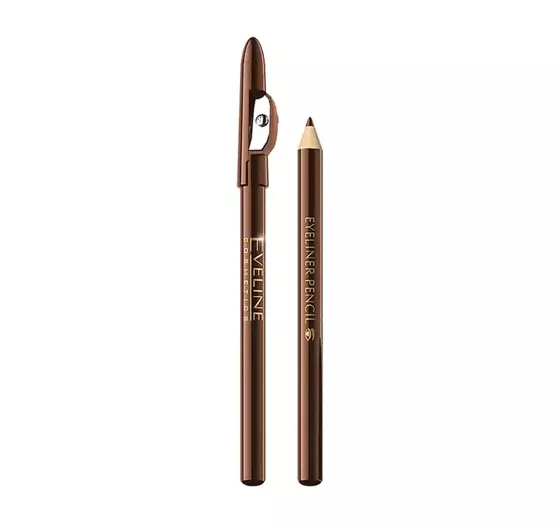 EVELINE PENCIL ОЛІВЕЦЬ ДЛЯ ОЧЕЙ З ТОЧИЛКОЮ BROWN