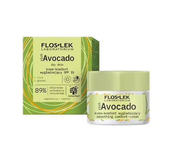 FLOSLEK RICH AVOCADO КРЕМ ДЛЯ ОБЛИЧЧЯ НА ДЕНЬ SPF15 50МЛ