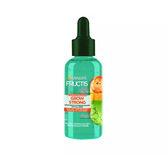 GARNIER FRUCTIS GROW STRONG ORANGE СИРОВАТКА ПРОТИ ВИПАДІННЯ ВОЛОССЯ 125МЛ