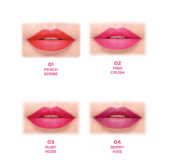 GOLDEN ROSE JUICY TINT LIP & CHEEK STAIN ПОМАДА ДЛЯ ГУБ І РУМ'ЯНА ДЛЯ ЩІК 2В1 03 RUBY ROSE 5,2МЛ