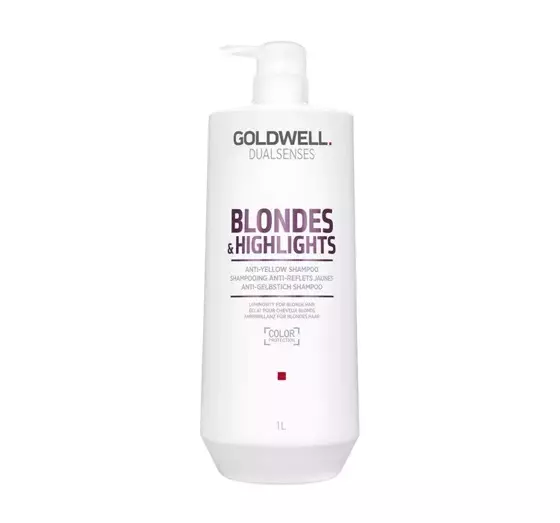 GOLDWELL BLONDES & HIGHLIGHT ШАМПУНЬ ДЛЯ СВІТЛОГО І МЕЛІРОВАНОГО ВОЛОССЯ 1000ML