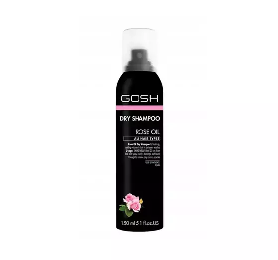 GOSH ROSE OIL СУХИЙ ШАМПУНЬ ДЛЯ ЖИРНОГО ВОЛОССЯ 150МЛ