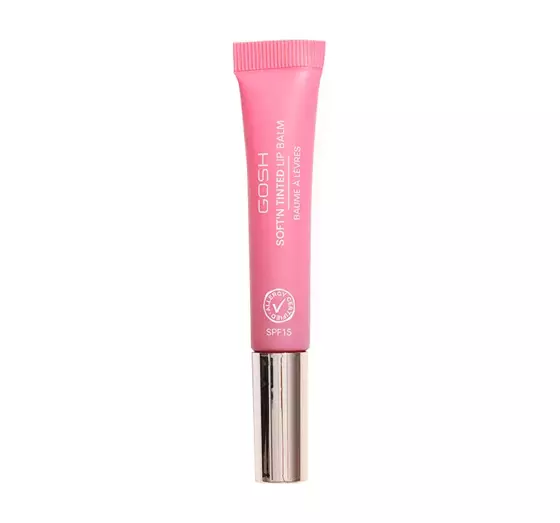 GOSH SOFT'N TINTED ВЕГАНСЬКИЙ БАЛЬЗАМ ДЛЯ ГУБ SPF 15 005 PINK ROSE 8МЛ