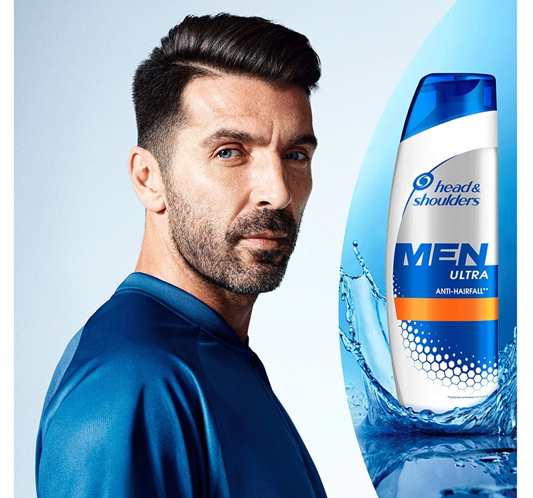 HEAD & SHOULDERS MEN HAIR BOOSTER ШАМПУНЬ ДЛЯ ВОЛОССЯ 360МЛ