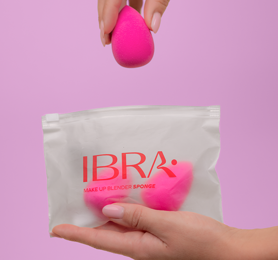 IBRA MAKEUP BLENDER SPONGE СПОНЖ ДЛЯ МАКІЯЖУ