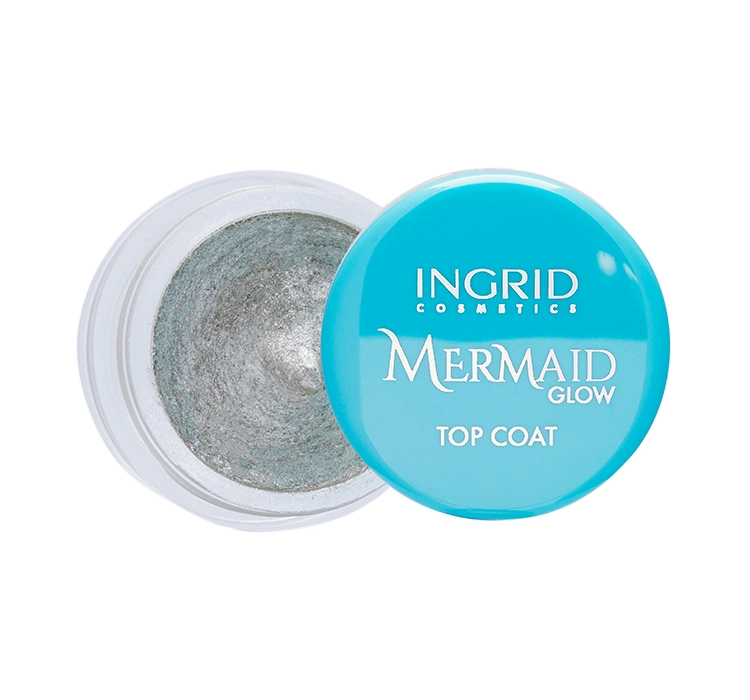 INGRID x eZEBRA MERMAID GLOW ТІНІ ДЛЯ ПОВІК TOP COAT 01 7Г