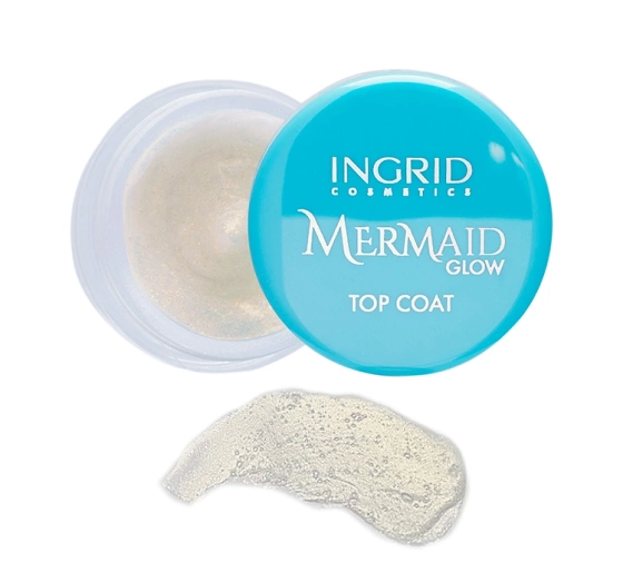 INGRID x eZEBRA MERMAID GLOW ТІНІ ДЛЯ ПОВІК TOP COAT 03 7Г