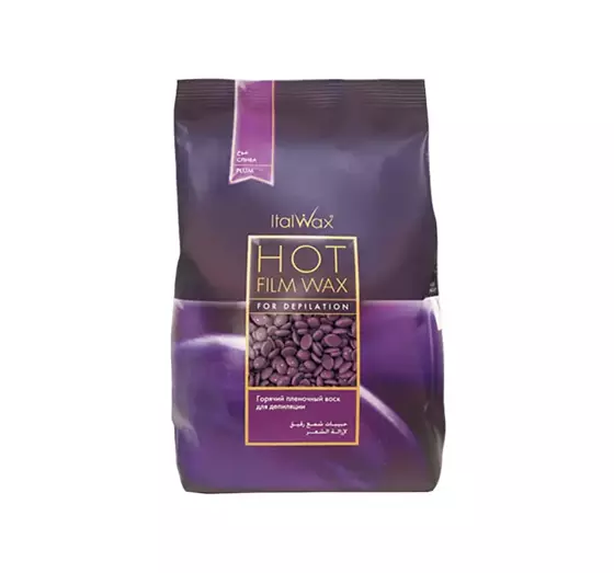 ITALWAX HOT FILM WAX ВІСК ДЛЯ ДЕПІЛЯЦІЇ В ГРАНУЛАХ PLUM 500Г