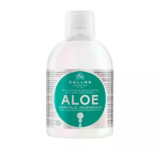 KALLOS KJMN ALOE VERA ШАМПУНЬ З АЛОЕ 1000МЛ