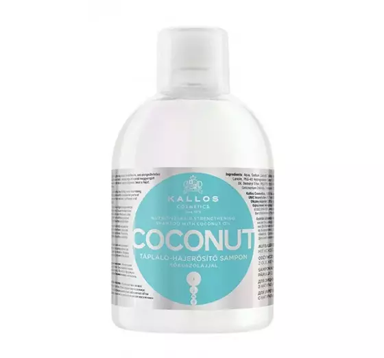 KALLOS KJMN COCONUT КОКОСОВИЙ ШАМПУНЬ 1000МЛ