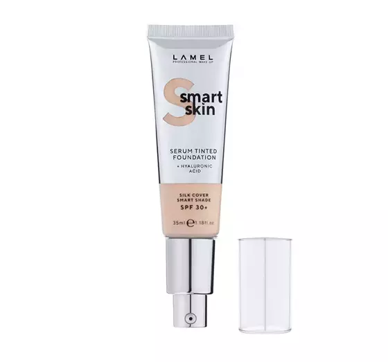 LAMEL SMART SKIN SERUM TINTED FOUNDATION ЗВОЛОЖУВАЛЬНИЙ ТОНАЛЬНИЙ ЗАСІБ SPF30+ 403 IVORY 35МЛ