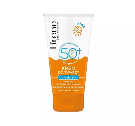 LIRENE KIDS SOLAR SERIES КРЕМ ДЛЯ ОБЛИЧЧЯ ДЛЯ ДІТЕЙ SPF 50 50МЛ