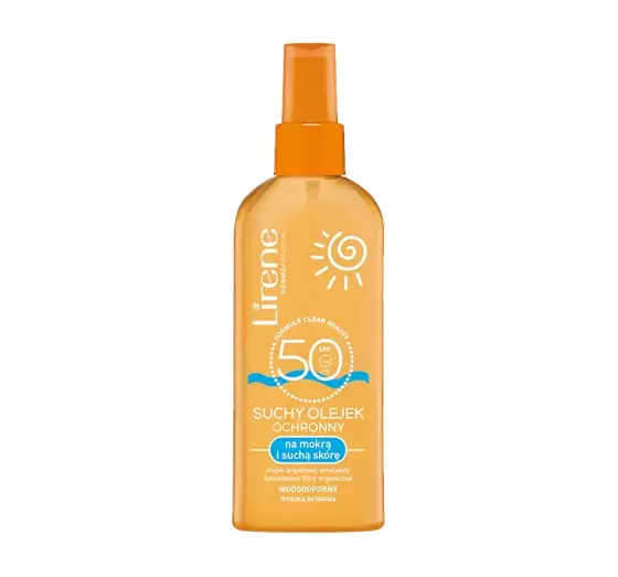 LIRENE СУХА ОЛІЙКА ДЛЯ ЗАХИСТУ SPF 50 150МЛ