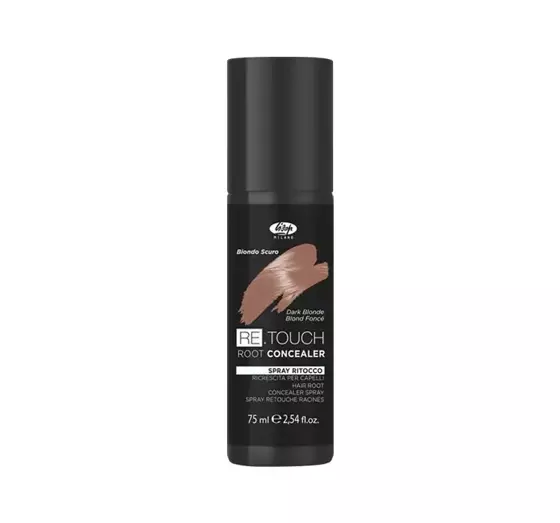 LISAP MILANO RETOUCH ROOT CONCEALER ТОНУЮЧИЙ СПРЕЙ DARK BLONDE 75МЛ