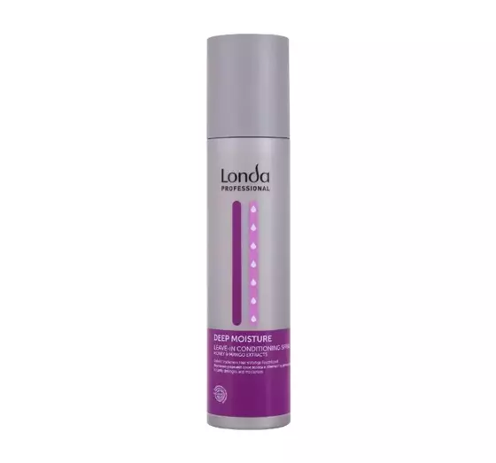 LONDA PROFESSIONAL DEEP MOISTURE КОНДИЦІОНЕР БЕЗ ЗМИВАННЯ ДЛЯ СУХОГО ВОЛОССЯ 250МЛ