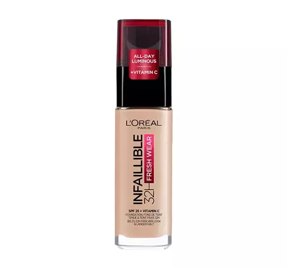 LOREAL INFAILLIBLE 24H FRESH WEAR СТІЙКИЙ ТОНАЛЬНИЙ ЗАСІБ 60 ROSE IVORY 30МЛ