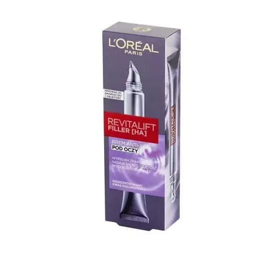 LOREAL REVITALIFT FILLER HA КРЕМ ПІД ОЧІ ВИГЛАДЖУВАННЯ 