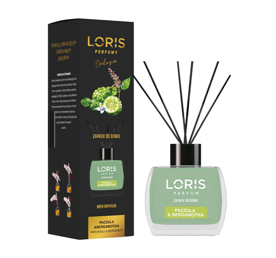 Loris аромадифузор Patchouli & Bergamot 120мл