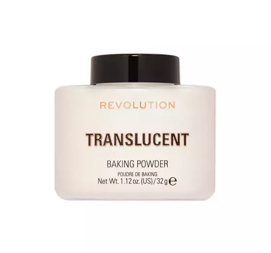 MAKEUP REVOLUTION BAKING POWDER РОЗСИПЧАСТА ПУДРА TRANSLUCENT 32Г