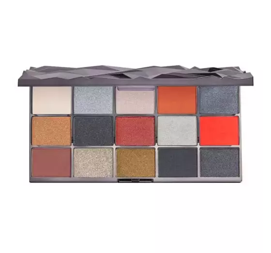 MAKEUP REVOLUTION GLASS SKIN ПАЛЕТКА ТІНЕЙ BLACK ICE 16,5Г