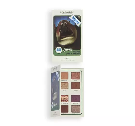 MAKEUP REVOLUTION X MONSTERS UNIVERSITY ПАЛІТРА ТІНЕЙ ДЛЯ ПОВІК "DANGEROUS" DON CARLTON 4,4Г