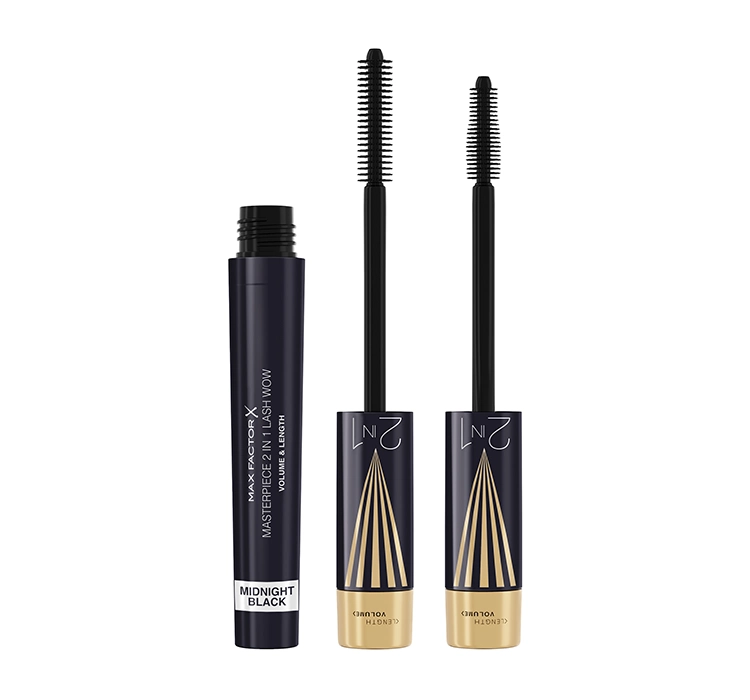 MAX FACTOR MASTERPIECE LASH WOW ТУШ ДЛЯ ВІЙ 2В1 MIDNIGHT BLACK 7МЛ