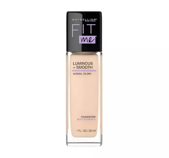 MAYBELLINE FIT ME LUMINOUS + SMOOTH ТОНАЛЬНИЙ ЗАСІБ 110 PORCELAIN 30МЛ