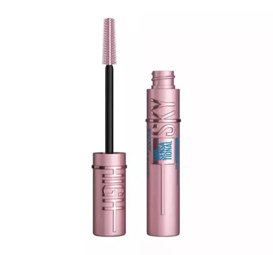 MAYBELLINE LASH SENSATIONAL SKY HIGH ВОДОСТІЙКА ТУШ ДЛЯ ВІЙ 01 VERY BLACK 7,2МЛ