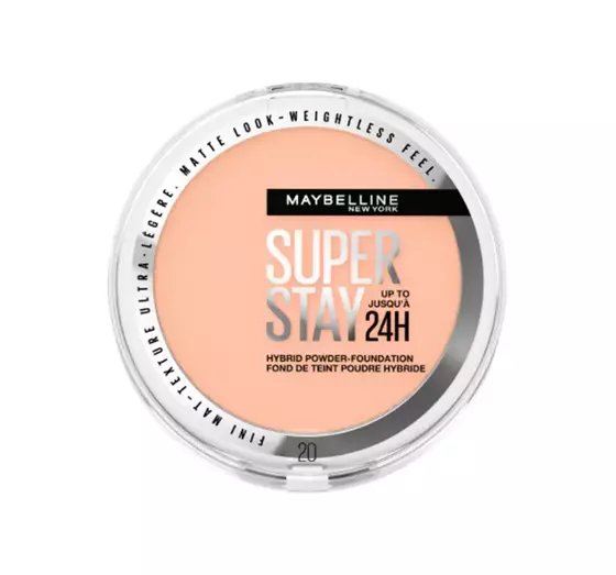 MAYBELLINE SUPER STAY 24H HYBRID ТОНАЛЬНИЙ ЗАСІБ У ФОРМІ ПУДРИ 20 9Г