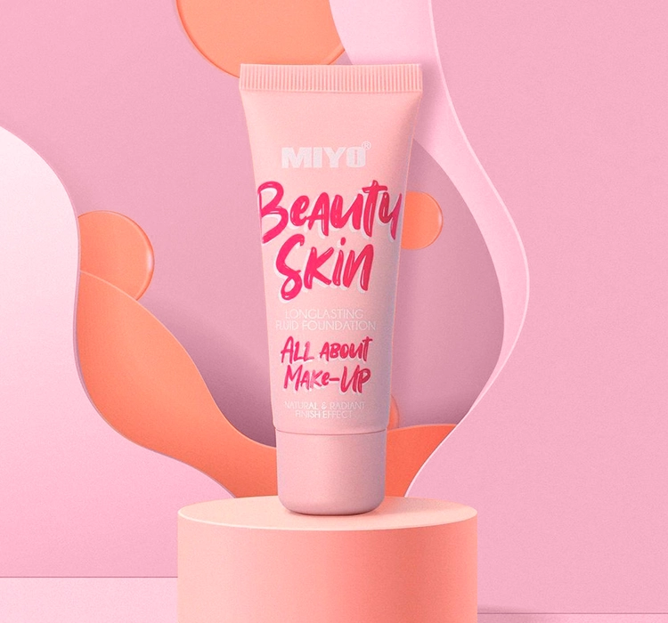 MIYO BEAUTY SKIN FOUNDATION ТОНАЛЬНИЙ ЗАСІБ 02 SHELL 30