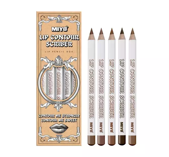 MIYO LIP CONTOUR SCRIBER BOX ОЛІВЕЦЬ ДЛЯ ГУБ 5x1,2Г