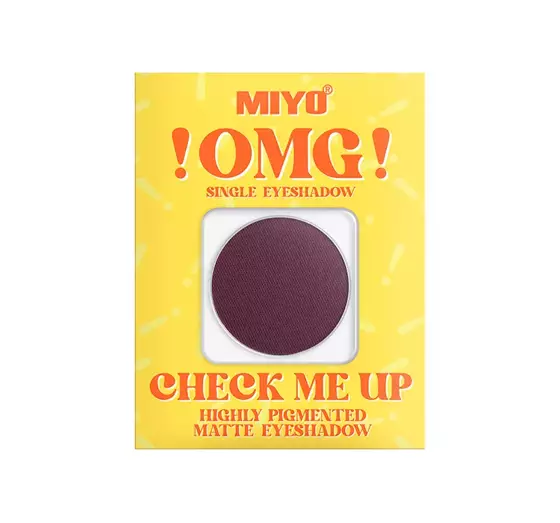 MIYO OMG MATTE EYESHADOW МАТОВІ ТІНІ ДЛЯ ПОВІК 04 SWEET PLUM 1,3Г