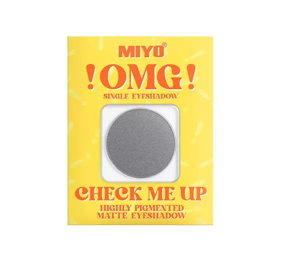 MIYO OMG MATTE EYESHADOW МАТОВІ ТІНІ ДЛЯ ПОВІК 16 IRON 1,3Г